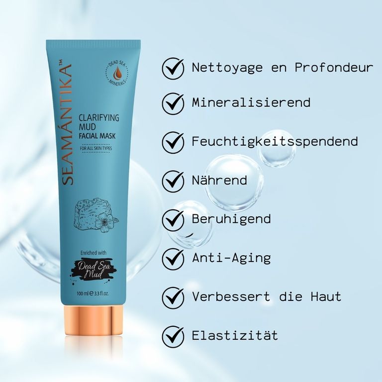 Clarifying Mud Facial Mask - Dead Sea Mud