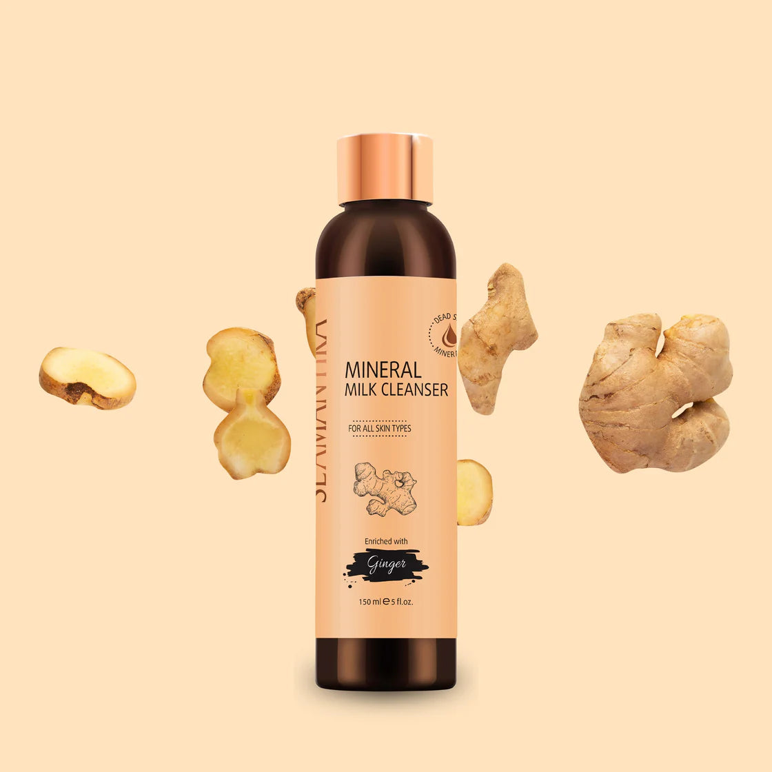 Mineral Milk Cleanser - Ginger Root Extract